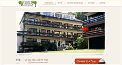 Desktop Screenshot of hotel-leidinger.de
